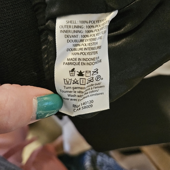 NWT Stella & Dot Black Lace Nude Illusion jacket. Size 1X. - Picture 4 of 7